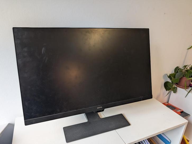 27" - BenQ GW2780 Zwart, Computers en Software, Monitoren, Gebruikt, 60 Hz of minder, DisplayPort, HDMI, Kantelbaar, HD, Ophalen