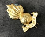 Britse collar badge Artillery, Ophalen of Verzenden