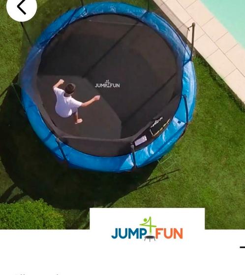 427 CM , Trampoline,  Jump 4 Fun, Enfants & Bébés, Jouets | Extérieur | Trampolines, Neuf, Enlèvement ou Envoi