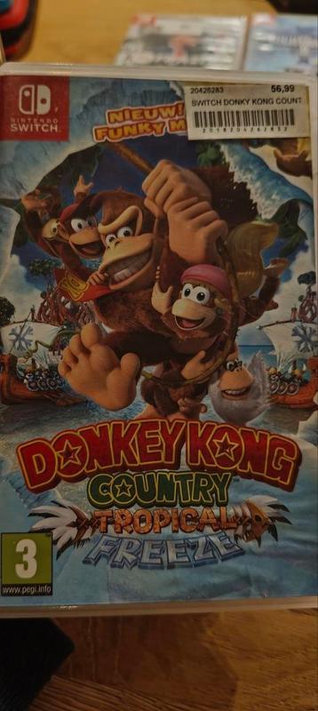 Donkey Kong Country : Tropical Freeze beschikbaar voor biedingen