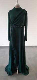 Groene galakleed, Kleding | Dames, Gelegenheidskleding, Ophalen, Galajurk, Maat 42/44 (L), Zo goed als nieuw