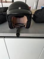 Helm voor op vespa motor, Fietsen en Brommers, Brommerhelmen, Ophalen, Zo goed als nieuw