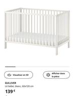 Lit Ikea evolutif + matelas, Enfants & Bébés, Berceaux & Lits, Enlèvement ou Envoi, Utilisé, Lit