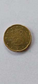 Finlande 20 cents 2001, Timbres & Monnaies, Monnaies | Europe | Monnaies euro, Finlande, Envoi, Monnaie en vrac, 20 centimes