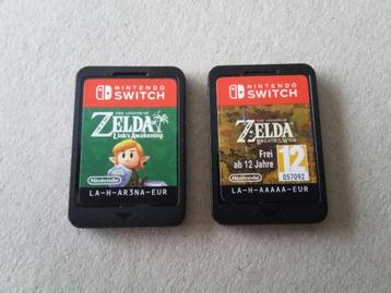2 Jeux ZELDA sur Nintendo Switch