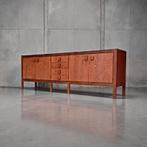 Vintage dressoir brutalistisch dressoir in Wenge jaren 70, Ophalen