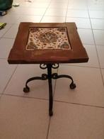 bijzettafeltje, Antiek, Moins de 55 cm, Carré, Enlèvement
