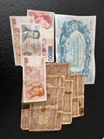 Bankbiljetten Belgie slechte staat, Postzegels en Munten, Bankbiljetten | België, Ophalen of Verzenden