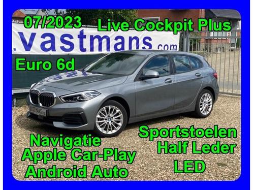 BMW 116 dA Automaat / Sportstoelen / Half Leder / LED, Autos, BMW, Entreprise, Série 1, ABS, Airbags, Air conditionné, Bluetooth
