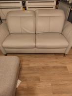 Canapé gris clair en cuir Deux personnes, Enlèvement, Deux personnes, Cuir