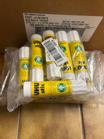 Lijmsticks beschikbaar voor biedingen