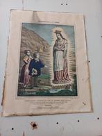 estampe très ancienne format A4, Enlèvement, Utilisé, Dessin