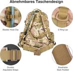 Sac à dos tactique | 60 L | LIVRAISON GRATUITE, Neuf, Autres marques, WISERSET, -