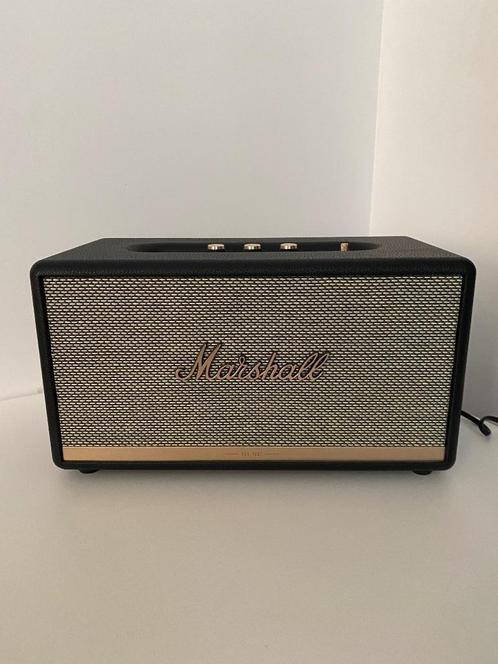 Enceinte Bluetooth Marshall Stanmore II Noire - Comme Neuve, TV, Hi-fi & Vidéo, Enceintes, Comme neuf, Enlèvement