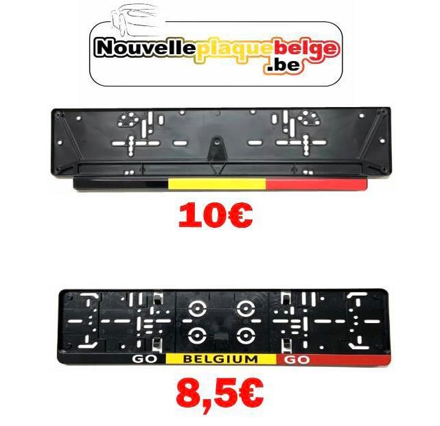 Belgische kentekenplaathouder, Diversen, Vlaggen en Wimpels, Nieuw, Ophalen of Verzenden