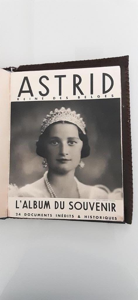 Astrid, koningin der Belgen - L'Album du Souvenir, Verzamelen, Koningshuis en Royalty, Gebruikt, Kaart, Foto of Prent, Ophalen of Verzenden