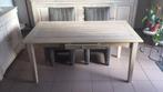 Eetkamer tafel eik Wie wil deze prachtige tafel kopen?, Huis en Inrichting, Tafels | Eettafels, Ophalen, Gebruikt, 50 tot 100 cm