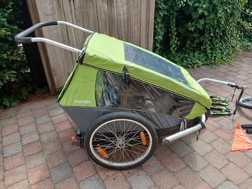 Croozer kid for 2 fietskar, Pliable, 20 à 40 kg, Croozer, Enlèvement