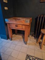 slagersblok, Ophalen