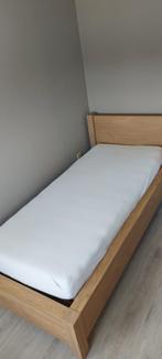 1 - persoonsbed, Huis en Inrichting, Slaapkamer | Bedden, Ophalen, 90 cm, Eenpersoons, Bruin