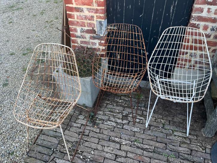 Zoek Pastoe Cees Braakman SM05 stoel, Huis en Inrichting, Stoelen, Gebruikt, Eén, Metaal, Overige kleuren, Ophalen