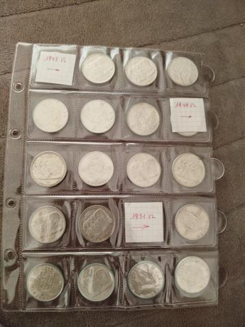 Te koop: Belgische zilveren munten 100 Fr Albert II (AG 15) beschikbaar voor biedingen