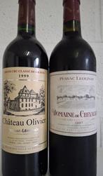 2 Pessac-Léognan Grand Cru Classé 1997 et 1999, Ophalen, Frankrijk, Rode wijn, Vol