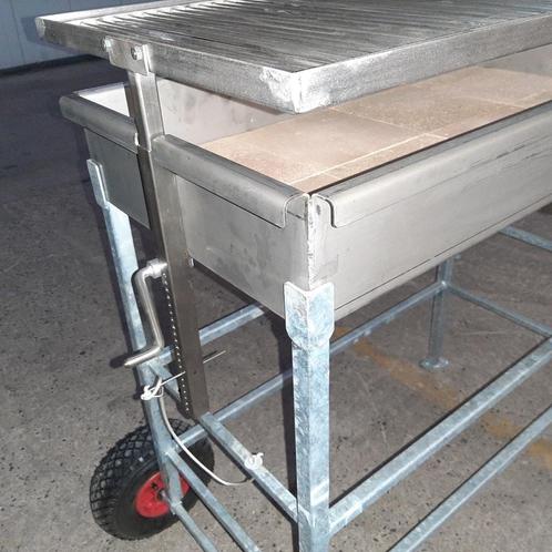 Inox barbecue, Tuin en Terras, Houtskoolbarbecues, Nieuw, Ophalen of Verzenden
