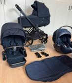 Cybex Priam bleu marine Poussette complète 3-en-1, Enfants & Bébés, Enlèvement, Comme neuf, Poussette
