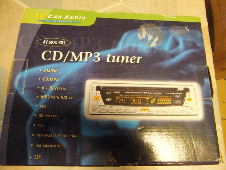 cd,mp3 tuner, Audio, Tv en Foto, Tuners, Nieuw, Analoog, Ophalen of Verzenden