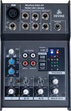 Devine MixPad 502 professionele 5-kanaals mixer, Enlèvement, Comme neuf, Audio