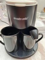 Te koop EVATRONIC koffiezetapparaat voor 2 kopjes NIEUW, 2 tot 4 kopjes, Ophalen of Verzenden, Nieuw, Gemalen koffie