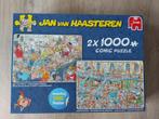 Puzzel Jan Van Haasteren 2x1000 stuks, Ophalen, 500 t/m 1500 stukjes, Zo goed als nieuw, Legpuzzel