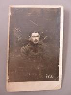 oude foto pk soldaat militair, Verzamelen, Foto's en Prenten, Verzenden, Foto, Zo goed als nieuw, Voor 1940