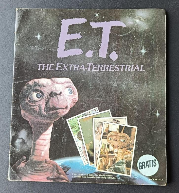 E.T. Panini Stickeralbum (1982) – Compleet!, Verzamelen, Stickers, Gebruikt, Film, Tv of Omroep, Ophalen of Verzenden