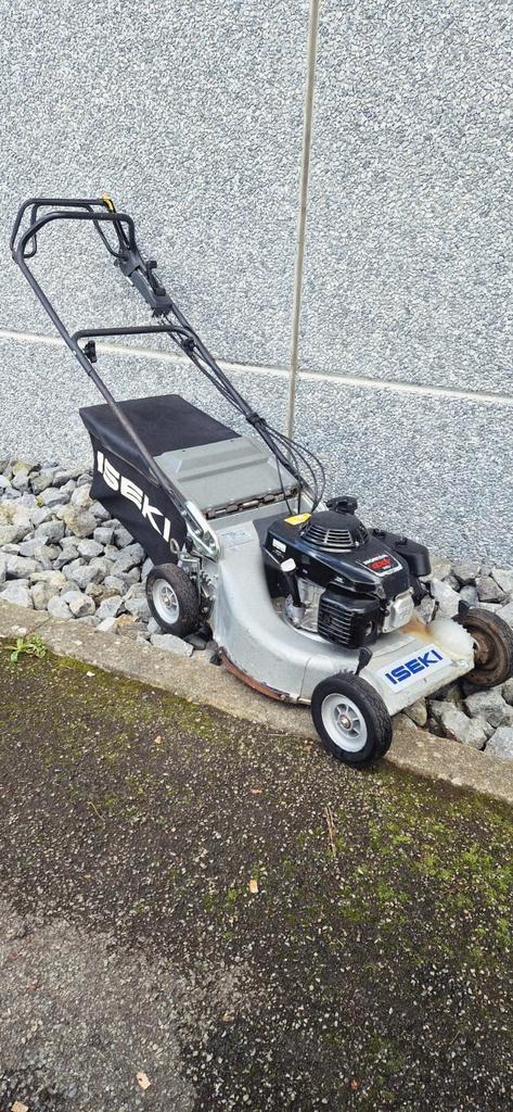 Honda Iseki GXV 160 Maaier, Tuin en Terras, Grasmaaiers, Zo goed als nieuw, Opvangbak, Versnellingen, Ophalen