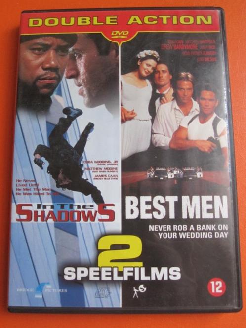 In The Shadows + Best Men (2 films op 1 DVD), Cd's en Dvd's, Dvd's | Thrillers en Misdaad, Zo goed als nieuw, Actiethriller, Boxset