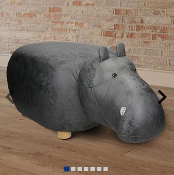 Dierenkrukje voor kinderen 65x33x29, grijs, met massief hout beschikbaar voor biedingen