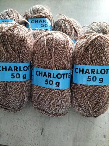 Charlotte wollen bal in gevlekt bruin (7 ballen). beschikbaar voor biedingen