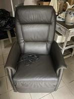 Sta op relax zetel, Huis en Inrichting, Fauteuils, Ophalen, Zo goed als nieuw, Leer, 50 tot 75 cm
