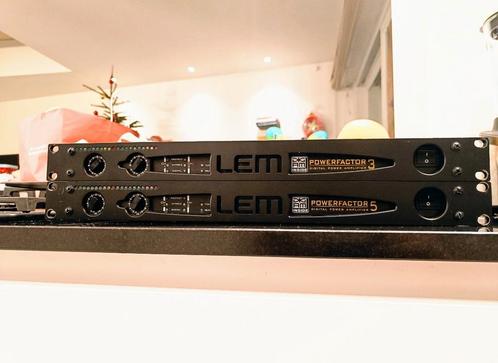 LEM Powerfactor 5 (Powersoft DIGAM 5000), Audio, Tv en Foto, Versterkers en Ontvangers, Zo goed als nieuw, Ophalen of Verzenden