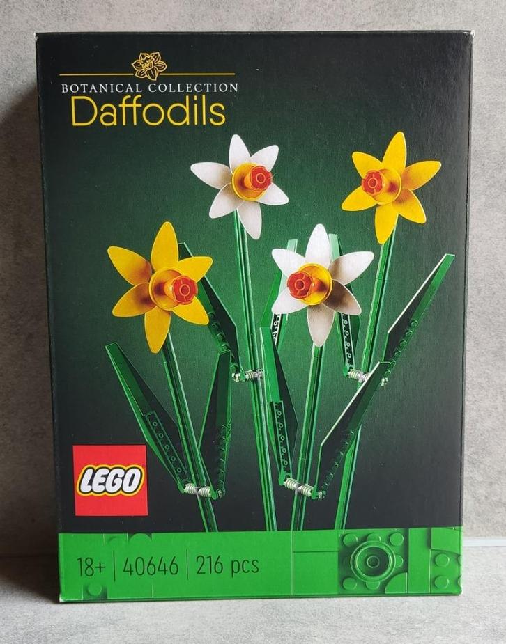 lego 40646 narcissen, Kinderen en Baby's, Speelgoed | Duplo en Lego, Nieuw, Lego, Complete set, Ophalen of Verzenden