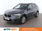 BMW X1 sDrive 18d Advantage (année de construction 2018), Autos, BMW, Argent ou Gris, Achat, 110 kW, Noir