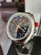 Sicura chronograph Jogging 1974 XXL Rare, Bijoux, Sacs & Beauté, Enlèvement ou Envoi