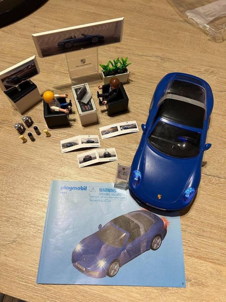 Porsche 911 Targa 4S 5991, Kinderen en Baby's, Speelgoed | Playmobil, Zo goed als nieuw, Complete set, Ophalen of Verzenden