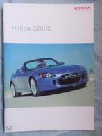 Honda S2000 2004 Brochure, Boeken, Auto's | Folders en Tijdschriften, Ophalen of Verzenden, Honda