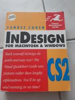 Adobe InDesign for Macintosh & Windows - 2006 - Sandee Cohen, Boeken, Gelezen, Ophalen of Verzenden