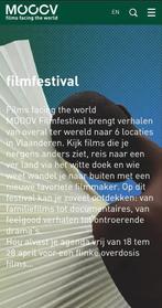 2 ticketcodes voor film op MOOOV festival in Turnhout of Bru, Tickets & Billets
