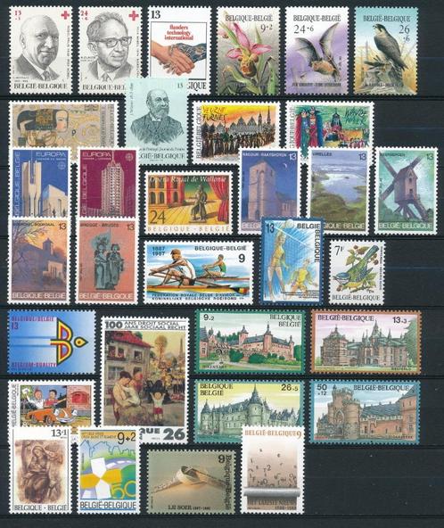 België volledige jaargang 1987 postfris, Postzegels en Munten, Postzegels | Europa | België, Postfris, Orginele gom, Overig, Zonder stempel