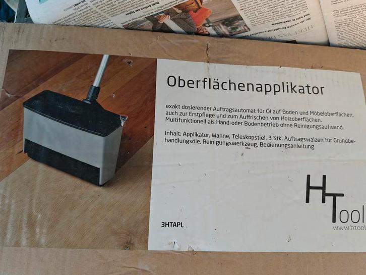 HTools parket olie/vernis applicator, Doe-het-zelf en Bouw, Gereedschap | Handgereedschap, Ophalen of Verzenden